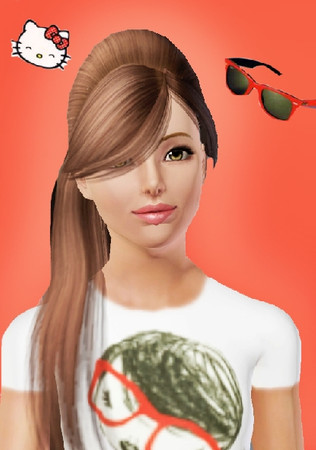 Sims 3 —  by foxysims — My first sim teenager. Hope you'll like it. Enjoy ! 