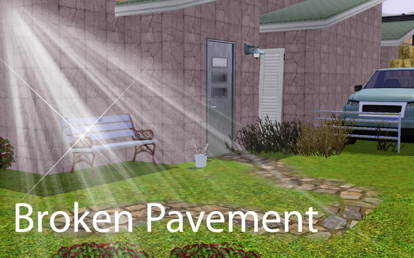 Sims 3 — Broken Pavement  by TSR Archive — Pattern