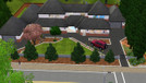 Sims 3 — Mapleton by L1VER — master bedroom with on-suite. spare bedroom. baby room. small gym. small hobby room. bar.