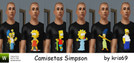 Sims 3 — Camisetas Simpson by KRIS69 — by kris69