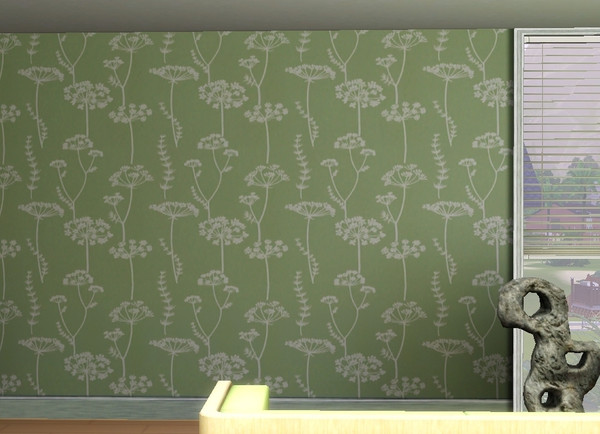 Sims 3 — Simply Mineral by ricslady99 — Simply Mineral is a contemporary pattern taken from a Waverly design. It has 2