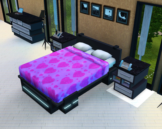 Sims 3 — Hearts and Starz Pattern by dons123 — Lovely hearts and starz theme