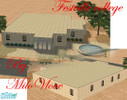 Sims 2 — Festville Dorm (6 Rooms) by MiloVlove — A Dorm in Festville with 6 dormrooms, cafeteria, and common room!!!