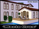 Sims 3 — Marie Cruz by -Acrylic Kiss- — A beautiful 1930's villa, built on a large lot. This home features four spacious