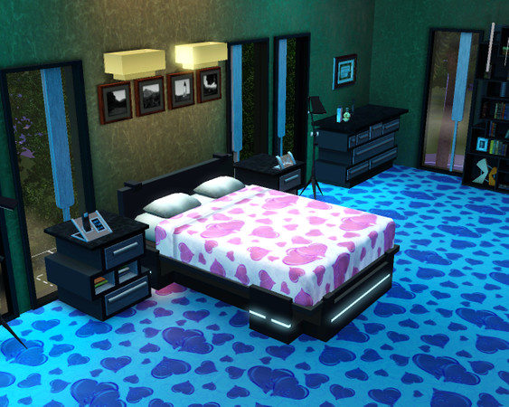 Sims 3 — Hearts theme by dons123 — Beautiful Heartz theme for your sims homes.