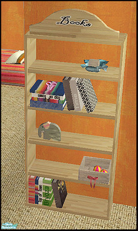 Sims 2 — littel Angel  - bookcase by steffor — 