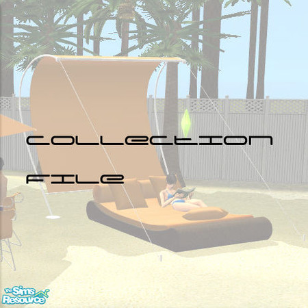 Sims 2 — Outdoorset "Laguna" - Collectionfile by Sasilia — 