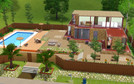 Sims 3 — LakeSide Panorama Villa by johnnyGR — 3 bedroom,2 bathroom villa with plenty of style. Nice pool and BQ area for