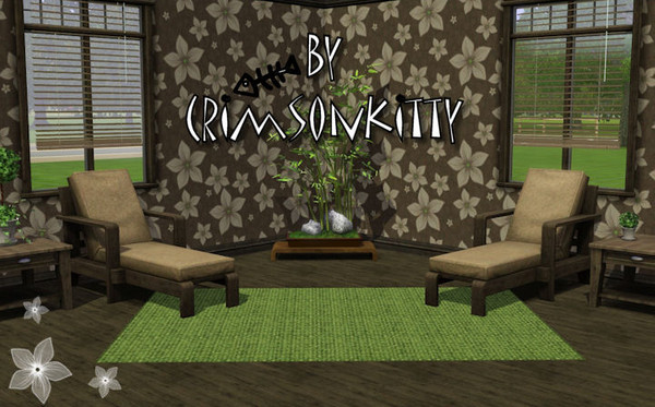 Sims 3 — Flower Pattern by saffroncat5 — SaffronCat5/I made this pattern from scratch..I hope you will like it.Im still