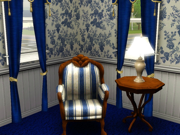 Sims 3 — Porcelain  by ricslady99 — Porcelain is an elegant floral pattern. It has an old world feel to it.