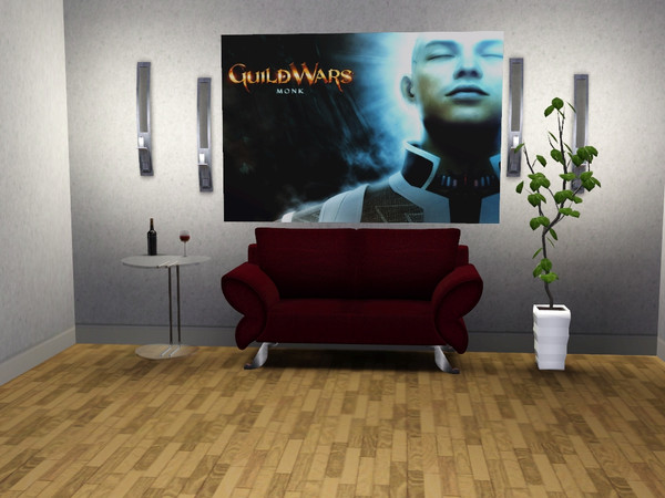 Sims 3 — GuildWars Collection Monk by CaliDea — For all Guild Wars Fans! http://de.guildwars.com/gallery/wallpapers