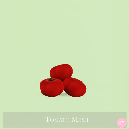 Sims 3 — Tomato Mesh by DOT — Tomato Mesh Sims 3 by DOT of The Sims Resource