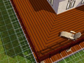 Sims 3 — Decking V2 corner by manuke — improved decking have more groves and smaller gaps between the boards. this is the