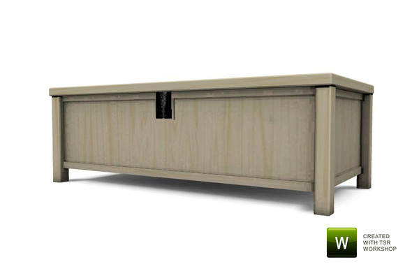 Sims 3 — Liams Corner Bedroom Chest by Angela — Liams Corner Bedroom Chest, Functions as a table. Made by Angela@TSR