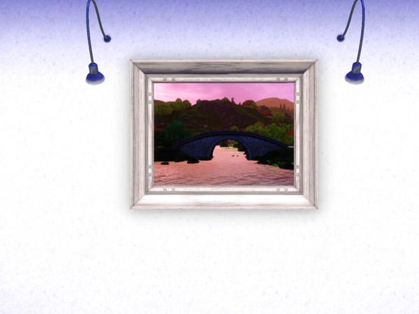 Sims 3 — Painting Landscape China Bridge by Peachybitz1 — Painting Landscape China Bridge