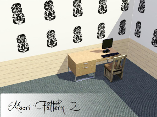 Sims 3 — Maori Pattern Two by lukecheuh — Maori Pattern Two