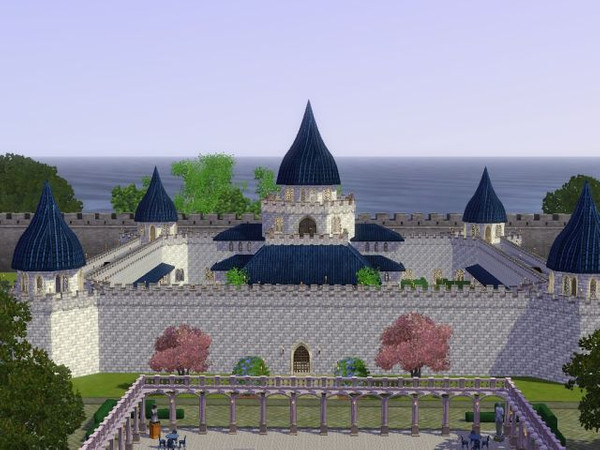 Sims 3 — Fairy Tale Castle-- Rabbithole by jadepanther198303 — This community lot replaces 3 rabbitholes. It contains the