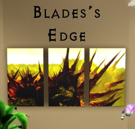 Sims 3 — Blade's Edge Mountains by Darkestfaerie — Blade's Edge Mountains is a region full of knife-sharp mountain crags