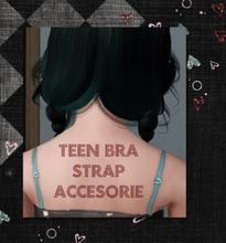 Sims 3 — TeenBraStrapAccessorie by AlixStyle — TeenBraStrapAccessorie