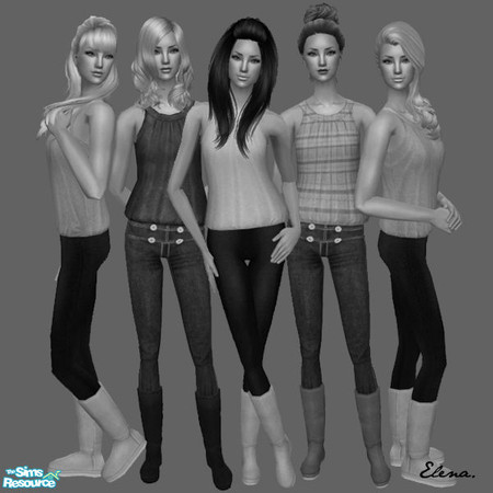 Sims 2 — Missy - MESH by Elena. — 