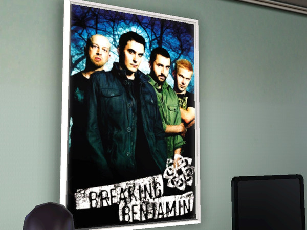 Sims 3 — Breaking Benjamin Poster by Mchll0644 — For all you Breaking Benjamin fans!