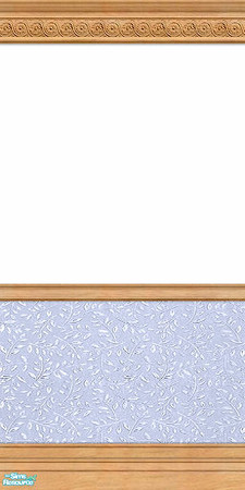 Sims 2 — Amaranth Wall Collection - #07 by paintedladysims — 7 of 9 wall designs in the collection.