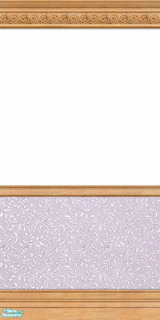 Sims 2 — Amaranth Wall Collection - #08 by paintedladysims — 8 of 9 wall designs in the collection.