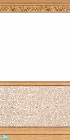 Sims 2 — Amaranth Wall Collection - #09 by paintedladysims — 9 of 9 wall designs in the collection.