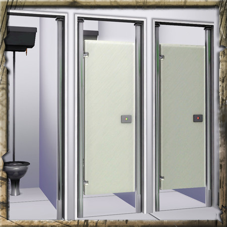 Sims 3 — Modern Closet Door by Cyclonesue — Wipe-clean and modern, and vandal proof too! In LOCKED, UNLOCKED and