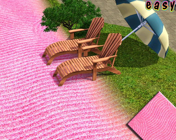 Sims 3 — Sand raked 02 by easysims — 