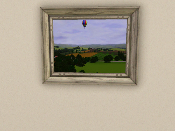 Sims 3 — Painting Landscape Riverview1 Balloon by Peachybitz1 — Painting Landscape Riverview1 Balloon