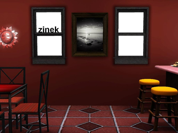 Sims 3 — black&white by zinek — Painting nature