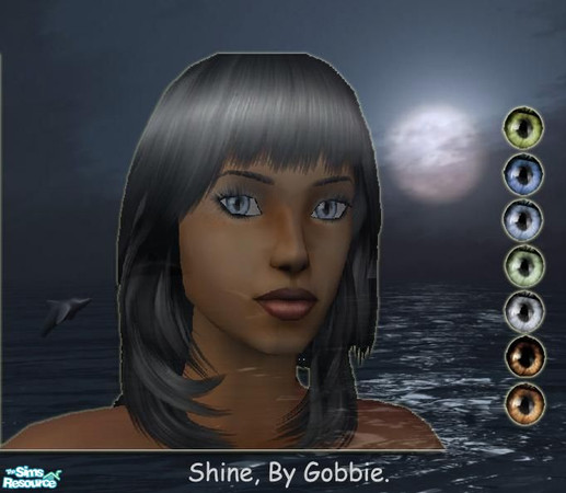 Sims 2 — Shine by gobby — Dazzle with a shine worth of the moon