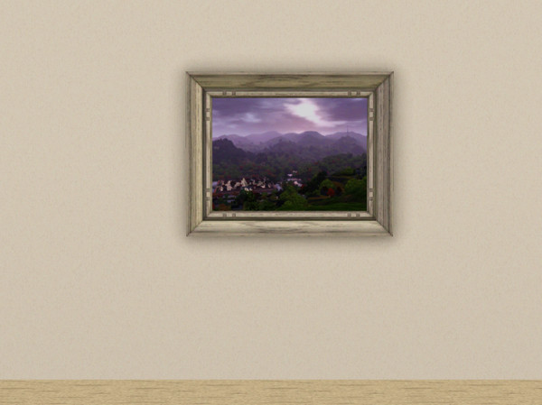 Sims 3 — Painting Landscape China2 Cloudy by Peachybitz1 — Painting Landscape China2 Cloudy