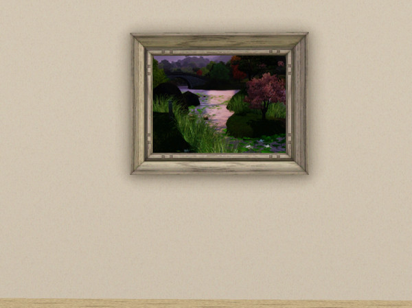 Sims 3 — Painting Landscape China2 Bridge by Peachybitz1 — Painting Landscape China2 Bridge