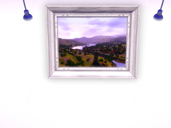 Sims 3 — Painting Landscape France2 Town by Peachybitz1 — Painting Landscape France2 Town