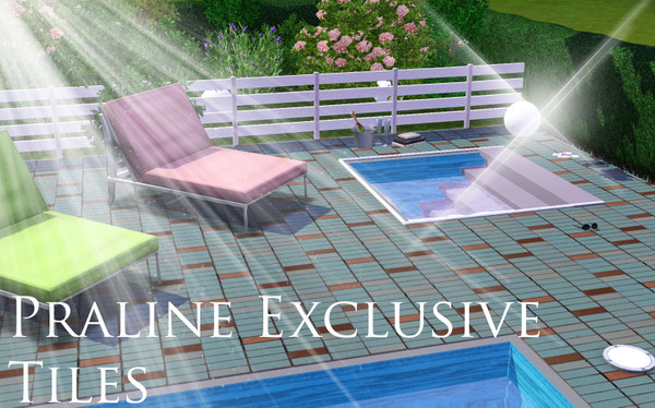 Sims 3 — Praline Exclusive Tiles by TSR Archive — Pattern