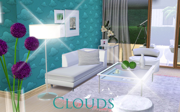 Sims 3 — Clouds by TSR Archive — Pattern Cute for sim-kiddes:)