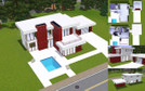 Sims 3 — 70's Retro-Modern House by djcotto — A 70's Retro-Modern featuring an open floor plan, multiple entertaining