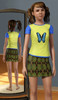 Sims 3 — Butterfly Shirt - Bustin out by lordreyiss — T-shirt from The Sims Bustin Out Console.