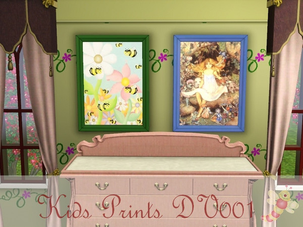 Sims 3 — Kid's Prints - Christine DV by cm_11778 — Prints for your kids rooms. As always, i hope you and your sims enjoy!