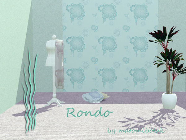 Sims 3 — Rondo by matomibotaki — Lovely pattern for babies and children, looks very nice on bedding, to find under Theme.