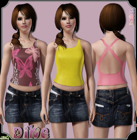 Sims 3 — Dike by hasel — Teen to adult.. Enjoy..