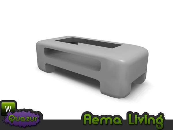Sims 3 — Aema Living - Coffee table by Quazur — Aema Living Coffee table. Made by Quazur@TSR