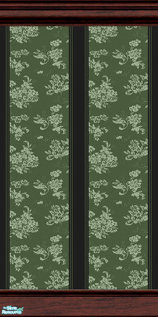 Sims 2 — Libretto Wall Collection - #04 by paintedladysims — 4 of 18 designs in the collection.