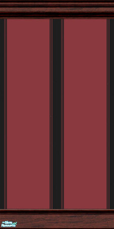 Sims 2 — Libretto Wall Collection - #10 by paintedladysims — 10 of 18 designs in the collection.