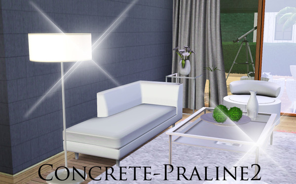 Sims 3 — Concrete-Praline2 by TSR Archive — Pattern