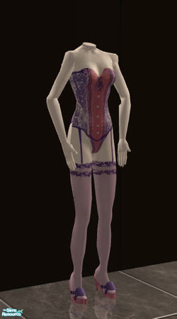 Sims 2 — CC-Boutique - Dummy01 by Sasilia — thanks to biene for the Dress