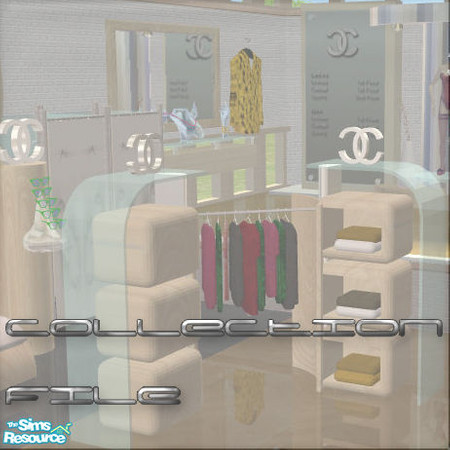 Sims 2 — CC-Boutique - Collectionfile by Sasilia — 