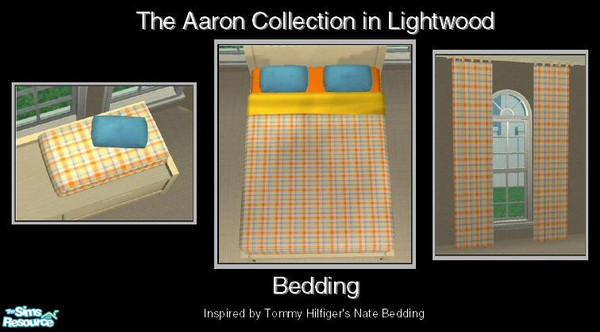 Sims 2 — Aaron in Lightwood - Bedding by Waverly — The modern design, the first-class workmanship, and the ideal
